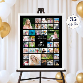 Póster CLASE DE Collage de fotos DE graduación DE Fiesta 