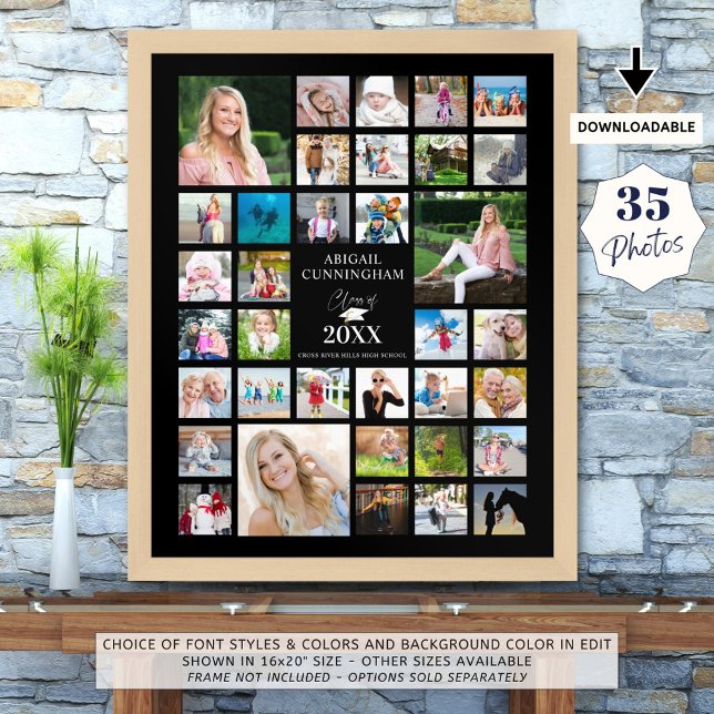 Póster CLASE DE Collage de fotos DE graduación DE Fiesta  (Subido por el creador)