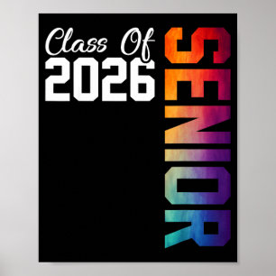 Póster Clase de graduados de secundaria de 2026