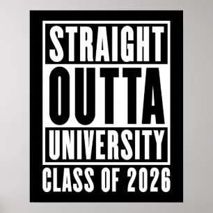 Póster Clase de la Universidad Straight Outta de 2026