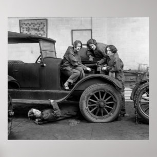 Póster Clase de taller: 1927