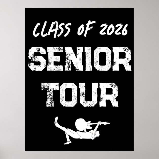 Póster Clase de Tour del Año Senior 2026 (Frente)