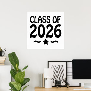 Póster Clase Estrella de 2026 Graduación