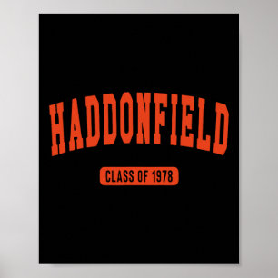 Póster Clase Haddonfield De Halloween De 1978
