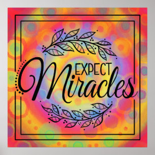 Póster Clase Hippie Inspirador Expectacles