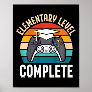 Póster Clase Jugador Completa De Nivel Elemental De Niños