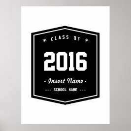 Póster Clase Retro Elegante