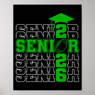 Póster Clase superior de graduación 2026 graduación 2026 