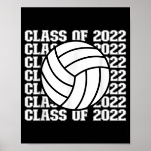 Póster Clase superior de voleibol