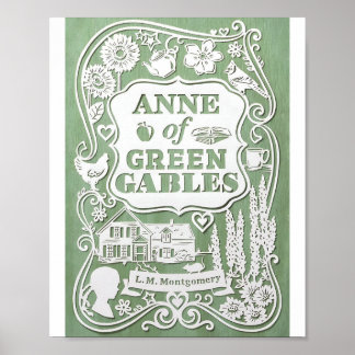 Póster Clásica Anne de Green Gables Poster