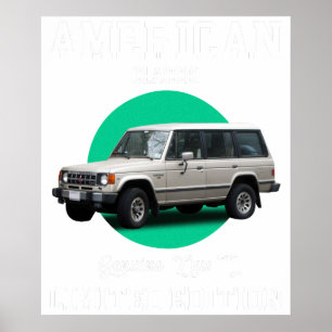 Póster clásico americano calidad genuina edición limitada