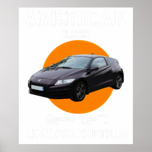 Póster clásico americano calidad genuina edición limitada