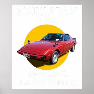 Póster clásico americano calidad genuina edición limitada