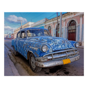 Poster Clásico Americano de Cienfuegos