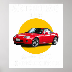 Póster clásico americano genuino calidad edición limitada