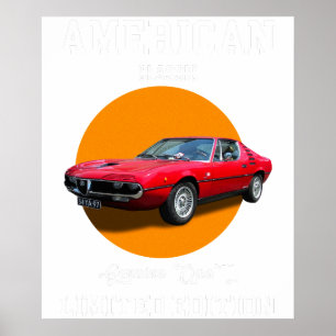 Póster clásico americano genuino edición limitada A