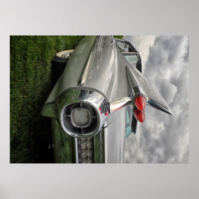 Póster Clásico Cadillac 1959 (Frente)