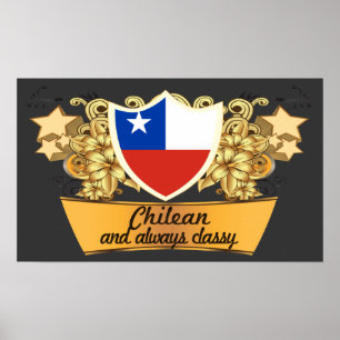 Póster Clásico chileno