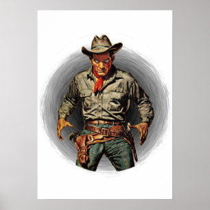 Póster Clásico de Gunslinger