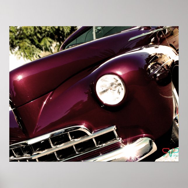 Póster Clásico de Hot Rod (Frente)