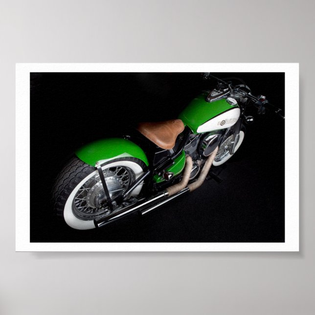 Póster Clásico de Kawasaki (Frente)