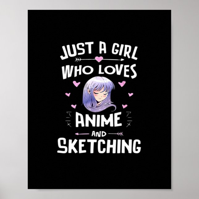 Póster Clásico de Peekabo Anime (Frente)