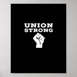 Póster Clásico de solidaridad fuerte de la Unión