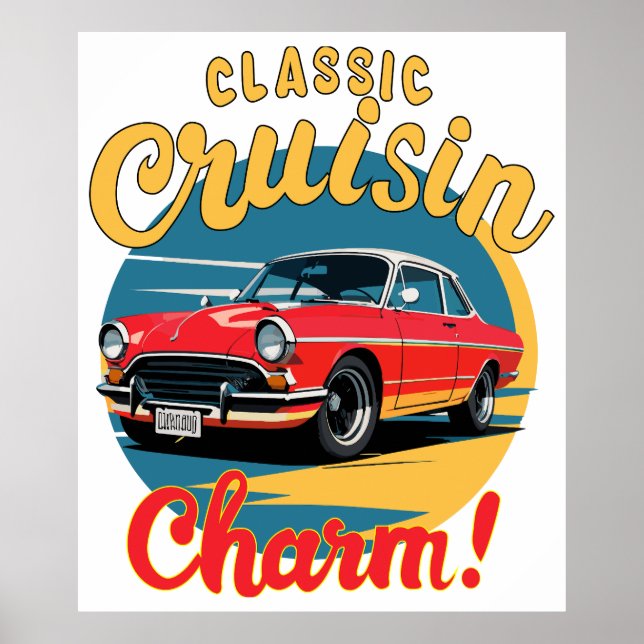 Póster ¡Clásico Encanto de Cruissin! (Frente)
