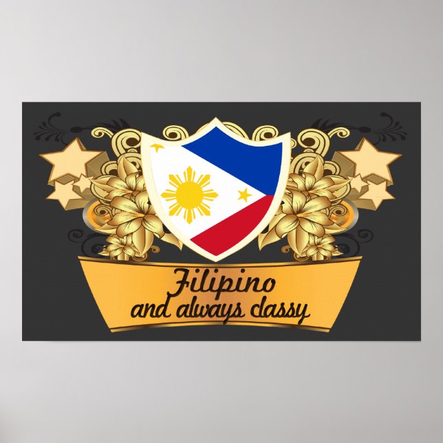 Póster Clásico Filipino (Frente)