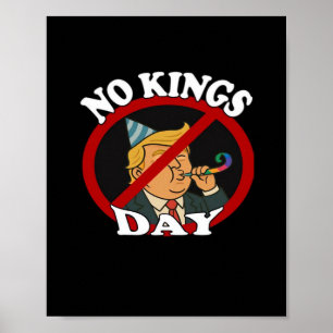 Póster Clásico Gráfico Vintage Día Sin Reyes
