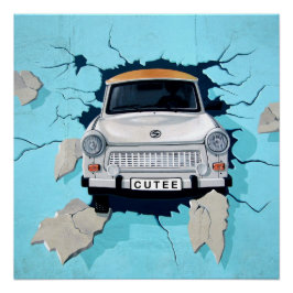 Póster Clásico Mural de coches Vintage Arte de coches Clá