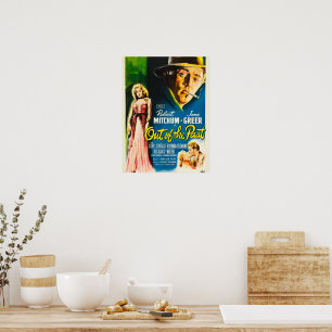 Póster Clásico necesidad de Noir: fuera del pasado