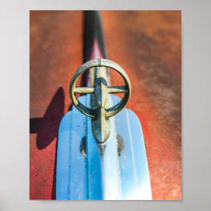 Póster Classic Hood Ornament
