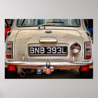 Póster Classic Mini Minor Poster