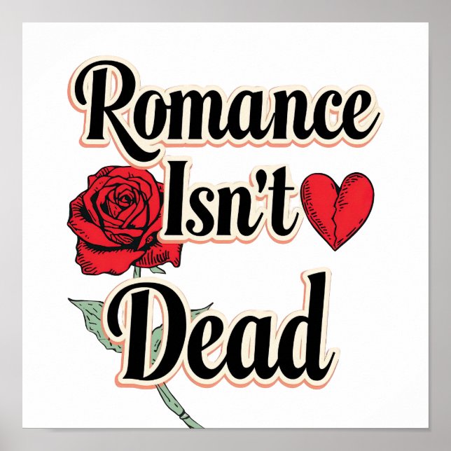 Póster Classic Valentine's Day Love Saying (Frente)