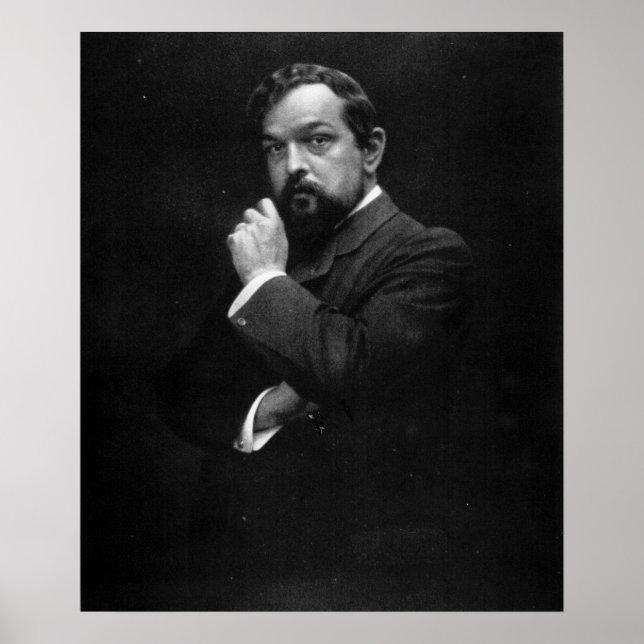 Póster Claude Debussy (Frente)