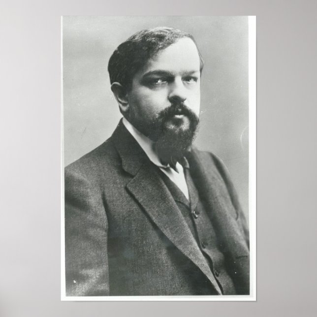 Póster Claude Debussy (Frente)
