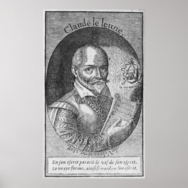 Póster Claude Le Jeune 1598 (Frente)
