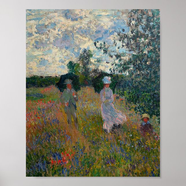 Póster Claude Monet (Frente)