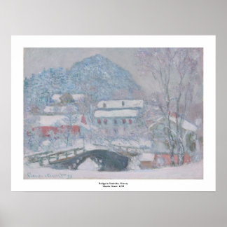 Póster Claude Monet