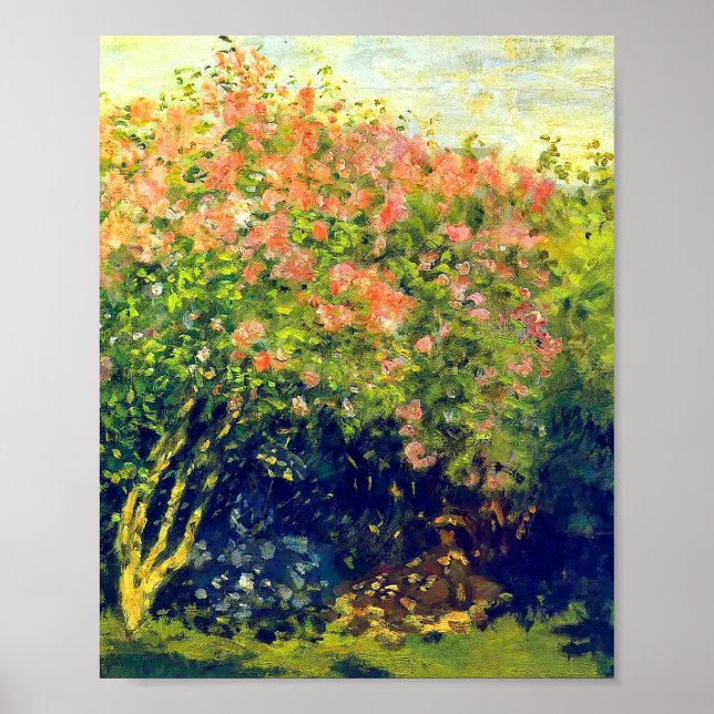 Póster Claude Monet (Frente)