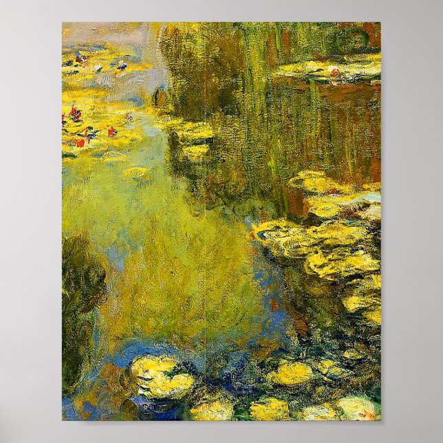 Póster Claude Monet (Frente)