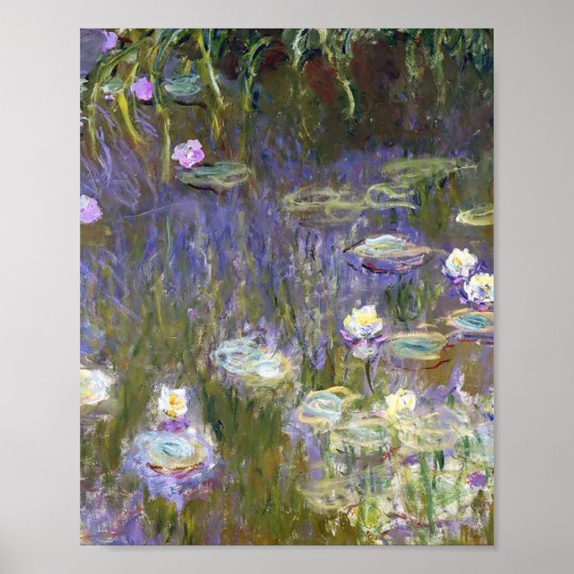 Póster Claude Monet (Frente)