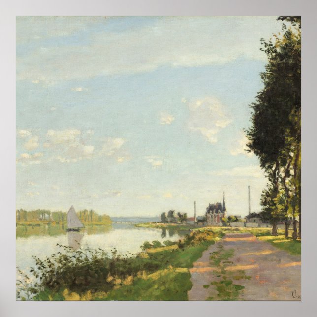 Póster Claude Monet - Argenteuil (Frente)