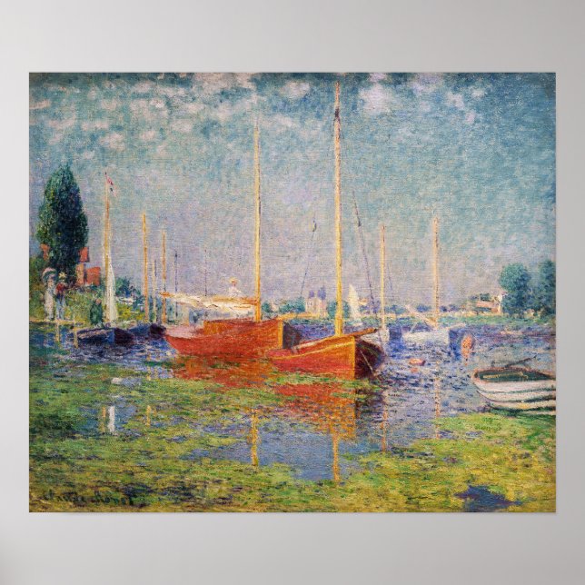 Póster Claude Monet - Argenteuil (Frente)