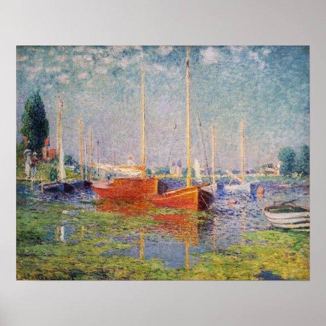 Póster Claude Monet - Argenteuil (Frente)