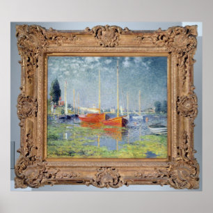 Póster Claude Monet   Argentina, 1875