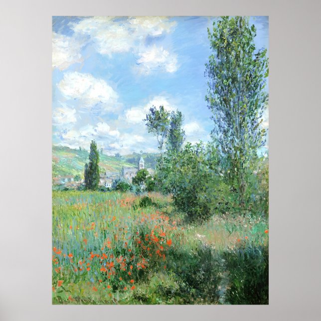 Póster Claude Monet art (Frente)