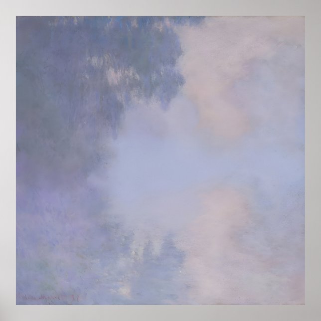 Póster Claude Monet art (Frente)