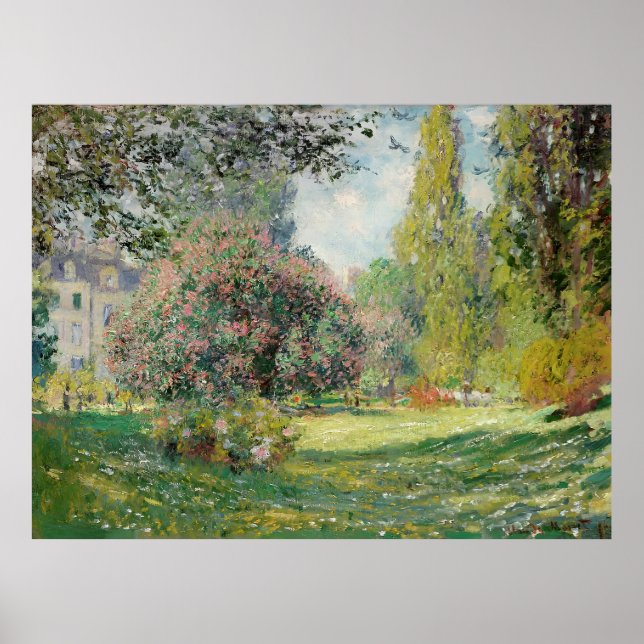 Póster Claude Monet art work (Frente)